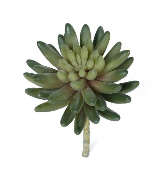 Faux succulent pick green stem | decorative succulent plant stem | hz50