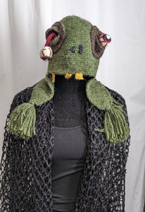 Zombie Monster Knit Winter Novelty Crazy Ski Snowboard Hat Adult Unisex Unique Gift