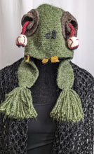 Load image into Gallery viewer, Zombie Monster Knit Winter Novelty Crazy Ski Snowboard Hat Adult Unisex Unique Gift