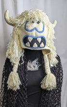 Load image into Gallery viewer, Yeti Abominable Snowman Knitted Winter Novelty Crazy Ski Snowboard Hat Adult Unisex Unique Gift