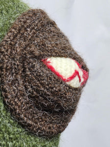 Zombie Monster Knit Winter Novelty Crazy Ski Snowboard Hat Adult Unisex Unique Gift