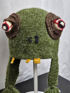 Zombie Monster Knit Winter Novelty Crazy Ski Snowboard Hat Adult Unisex Unique Gift