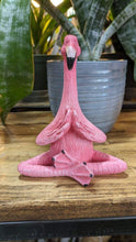 Load image into Gallery viewer, Pink flamingo yoga poses | unique gift | perfect yoga enthusiast&#39;s gift