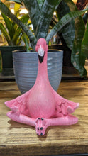 Load image into Gallery viewer, Pink flamingo yoga poses | unique gift | perfect yoga enthusiast&#39;s gift