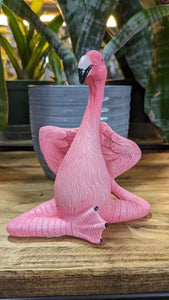 Pink flamingo yoga poses | unique gift | perfect yoga enthusiast's gift