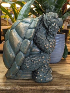 Thinker turtle adorable home decor | unique tortoise |  turtle lover's gift