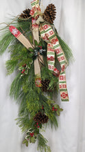 Load image into Gallery viewer, Indoor Pre-decorated Artificial Swag Christmas Winter Holiday Suitable for Door or Wall