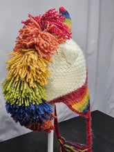 Load image into Gallery viewer, Unicorn hat knit winter novelty crazy ski snowboard hat adult unisex unique gift
