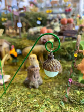 Load image into Gallery viewer, Glow-in-the-dark miniature lanterns | set of 3 | fairy garden | acorn shape mg362