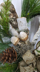 Wreath Pre-Decorated Christmas Winter Holiday Decor Indoor Suitable for Door or Wall Display