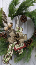 Load image into Gallery viewer, Wreath Pre-Decorated Christmas Winter Holiday Decor Indoor Suitable for Door or Wall Display