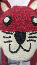 Load image into Gallery viewer, Red Fox knitted winter ski snowboard novelty rare hat adult unisex unique gift