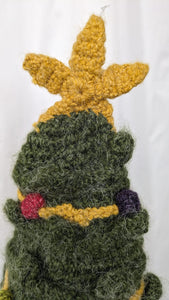 Holiday Christmas Tree Knitted Winter Ski Snowboard novelty rare hat adult unisex unique gift
