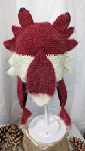Load image into Gallery viewer, Red Fox knitted winter ski snowboard novelty rare hat adult unisex unique gift