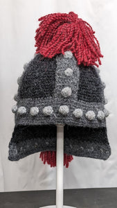 Mohawk fringed helmet ski snowboard hat adult unisex unique gift