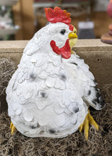 Load image into Gallery viewer, Mother Hen and Baby Chick large and lifelike resin indoor outdoor  Hen lover&#39;s gift