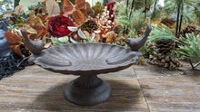Load image into Gallery viewer, Cast Iron Tabletop Decorative Birdbath Bird Lover&#39;s Gift