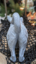 Load image into Gallery viewer, Gray Kitty Cat Quality Resin Indoor Outdoor Cat Lover&#39;s Gift