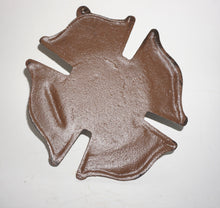 Load image into Gallery viewer, Fireman Emblem Cast Iron Shield | Fire Department Wall Plaque