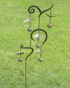 Scrollwork Butterfly Garden Stake