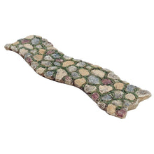 Load image into Gallery viewer, miniature fairy garden stone path with moss between the stones.