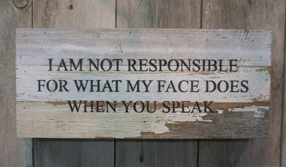 I am not responsible for what my face does when you speak | Funny Adul