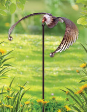 Load image into Gallery viewer, Outdoor Balancers | Tippers | Eagle Cardinal Hummingbird Stake | Garden Art