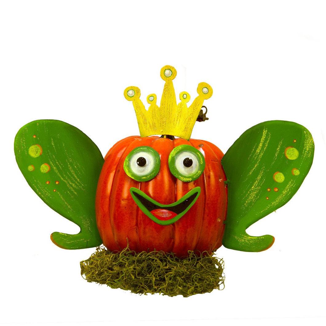 No Carve Pumpkin Parts | Frog Prince Halloween Decorations