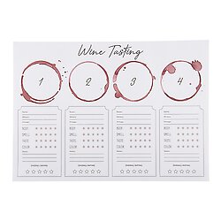Wine Tasting Placemats