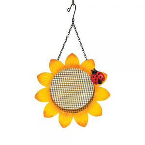 Sunflower Hanging Bird feeder | Metal Mesh