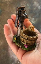 Load image into Gallery viewer, Fairy Garden Puppy Next to Pump Well | MG318