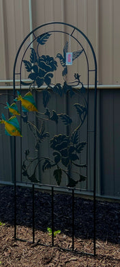 Hummingbird Trellis for your Garden climbing Roses