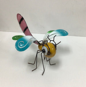 Lightning Bugs | Metal Yard Art | Garden Decor