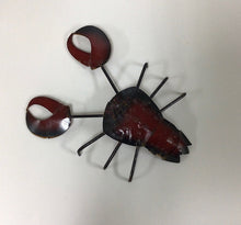 Load image into Gallery viewer, Lobster Metal Garden Art