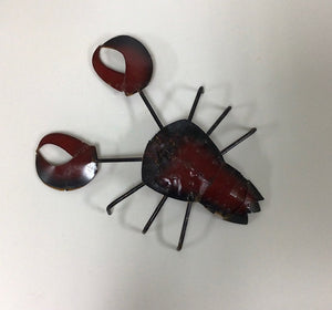 Lobster Metal Garden Art