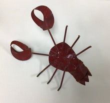 Load image into Gallery viewer, Lobster Metal Garden Art