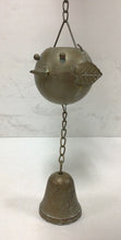 Load image into Gallery viewer, Metal Happy Little Birds Rain Chain with Attached Hanger 65&quot; long