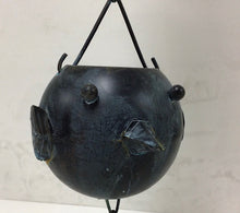 Load image into Gallery viewer, Metal Happy Little Birds Rain Chain with Attached Hanger 65&quot; long
