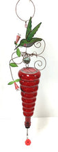 Load image into Gallery viewer, Birds of a Feather Hummingbird Feeder-Red Bottle | 20.5&quot;