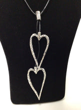 Load image into Gallery viewer, Open Hearts Necklace