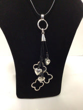Load image into Gallery viewer, Necklace with Hearts and Quatrefoils