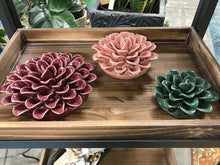Load image into Gallery viewer, Wall mount or Table Top Ceramic Succulents