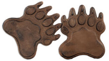 Load image into Gallery viewer, Wilderness Wonders Outdoor Cast Iron Bear Paw  Prints | Grizzly Bear | Garden Path Stepping Stones | 10 X 9