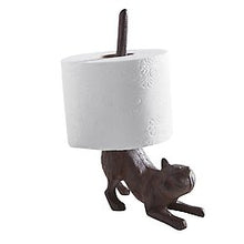 Load image into Gallery viewer, Animal Paper Towel Holder cast iron Giraffe Dog Cat