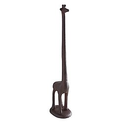 Animal Paper Towel Holder cast iron Giraffe Dog Cat