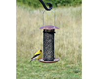 Petite Copper Finish Thistle Feeder