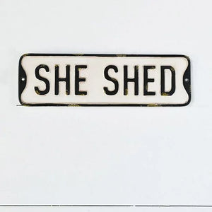 White background and black raised letters and edges.  rustic vintage look. 