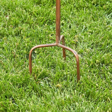 Load image into Gallery viewer, Birdhouse Condo Garden Stake 4 Unit Vintage Antique Copper