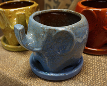Load image into Gallery viewer, 5&quot; Succulent Elephant pot Ceramic Planters