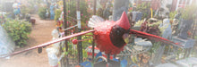 Load image into Gallery viewer, Large Cardinal Garden Tipper | Kinetic Garden Art